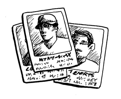 "Joey"- baseball cards