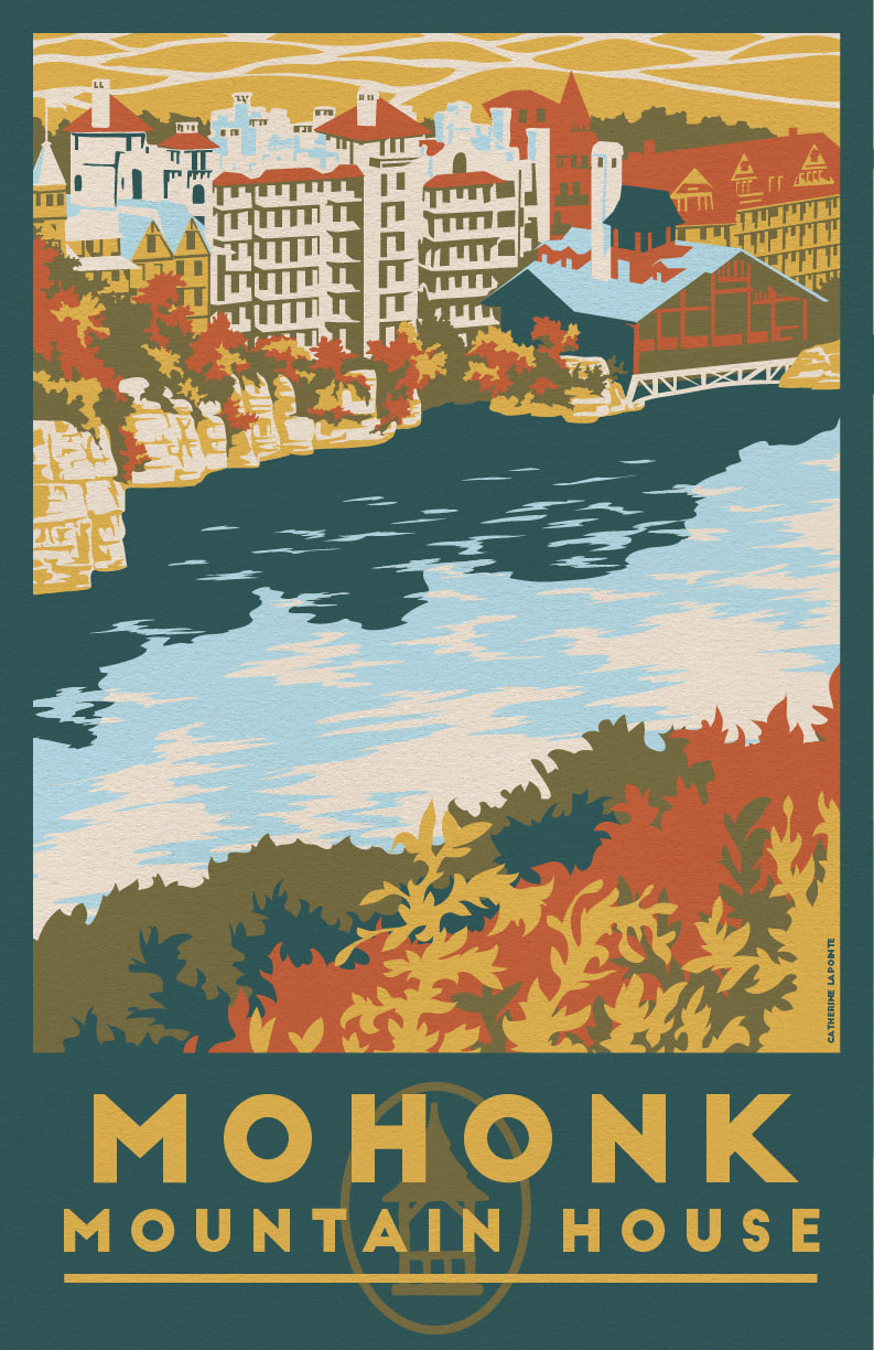 Mohonk Mountain House poster