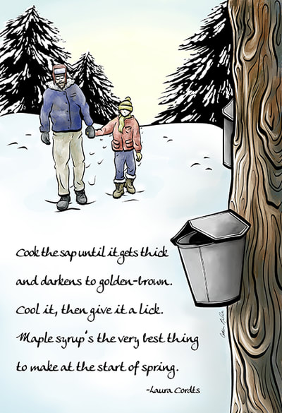 "Sap Season" (from Words and Colors, a grant funded project)