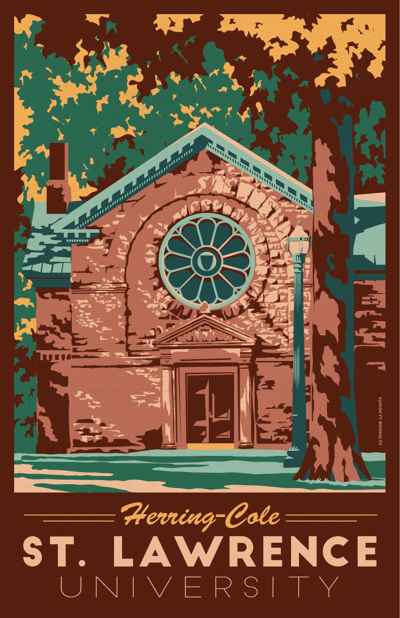 St. Lawrence University poster